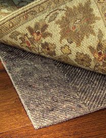 Felt and rubber rug pad